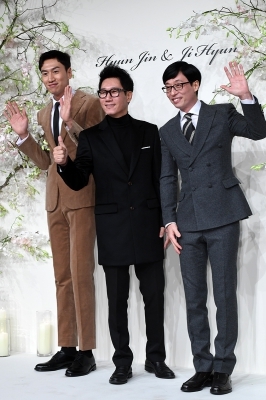  이광수-지석진-유재석, '의리로 결혼식 참석했어요~'(류현진-배지현 결혼식)