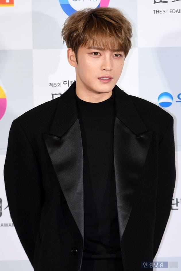 [포토] 김재중, '내가 바로 태평양 어깨'