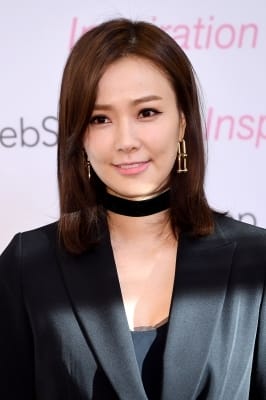  손태영, '한파 녹이는 미소'