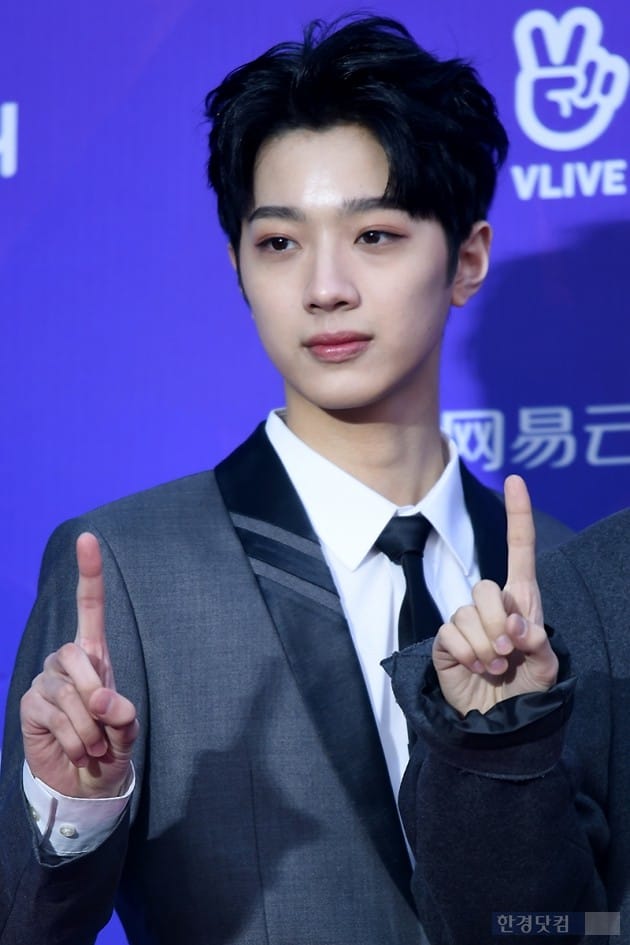 [포토] 워너원 라이관린, '무표정에도 느껴지는 잘생김' (서울가요대상)