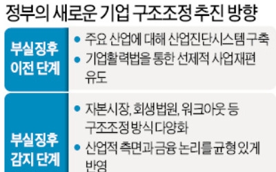  기업 구조조정에 산업·지역적 측면도 고려해야 하나