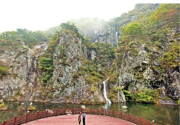 강천산 구장군폭포 