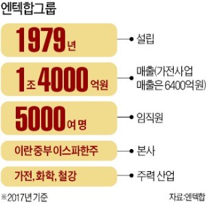 '이란 가전 1위' 엔텍합… 동부대우 새 주인 된다