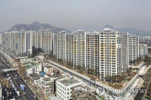 정부 규제에도 작년 서울 아파트 시가총액 100조원 늘어