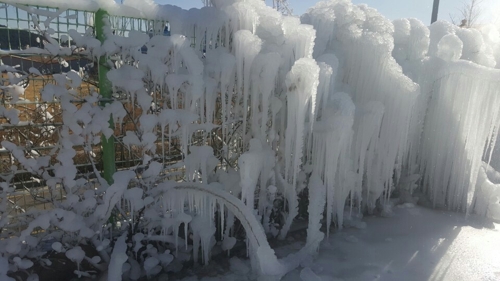 부산 한파에 수도관·계량기 동파 잇따라… 도로는 결빙