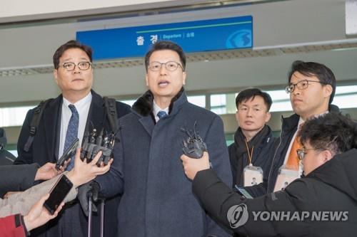 남한 선발대 방북 이틀째… 마식령·갈마비행장 집중 점검