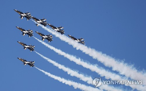 공군 '블랙이글스', 내달 초 싱가포르 국제에어쇼 참가