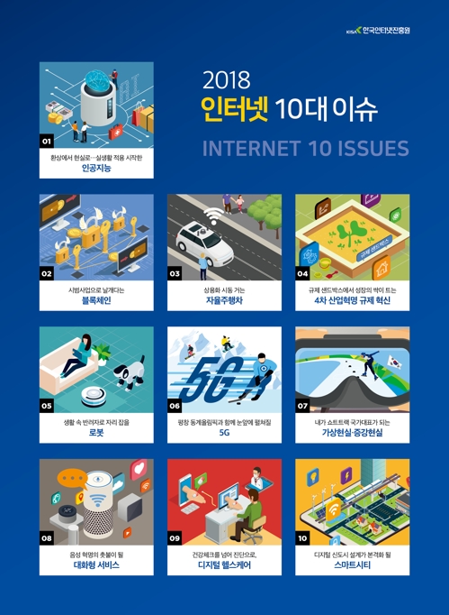 '인공지능·블록체인·규제혁신'… 올해 인터넷 10대 이슈