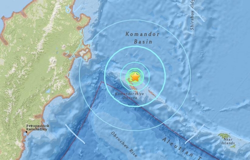 러시아 동부 해안서 규모 6.2 지진