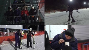 &#39;어서와 한국은&#39; 제임스X영국 친구들, 강원도서 야간 스키 체험