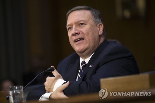 폼페이오 "美정보기관, 북한 핵위협 과소평가하지 않았다" 두둔