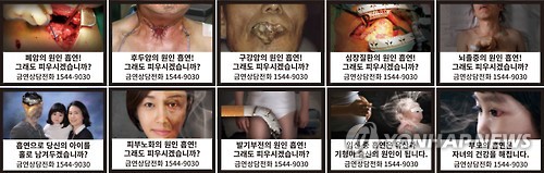 성인 4명중 3명 "담뱃갑 흡연 경고그림 더 크게 해야"