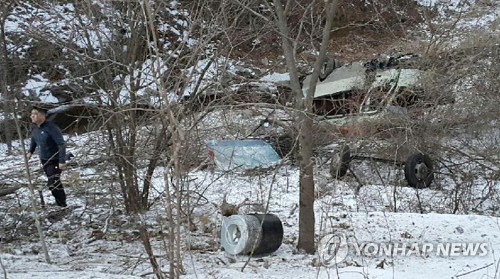 양구 군용버스 추락사고… 제동장치 결함 여부 등 원인조사