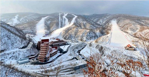 北, 시설 점검 앞둔 마식령스키장 홍보… "세계 일류급"