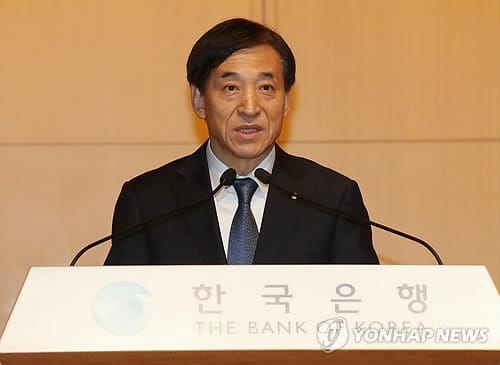 이주열 한은 총재 "환율, 관심 갖고 지켜보고 있다"