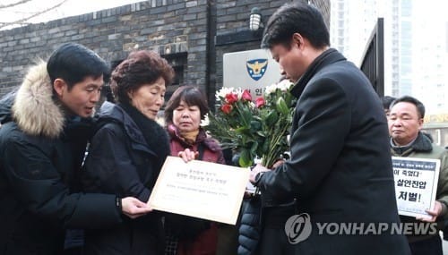 용산참사 유족 "경찰, 무리한 진압·불공정 수사 규명해야"