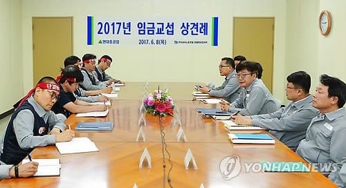 임단협 타결하고도 임금 못 주는 현대중 분할 사업장들