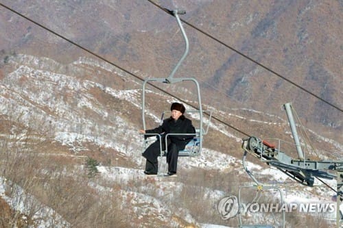 통일부 "마식령스키장 공동훈련, 평화올림픽 구상 일환"