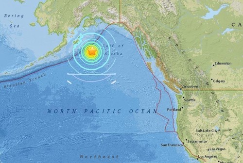 알래스카 규모 7.9 강진… 미 서부전역 쓰나미 경보내렸다 해제