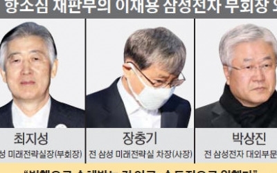 "수동적 역할만 했을 뿐"… 최지성·장충기·박상진·황성수 모두 집행유예