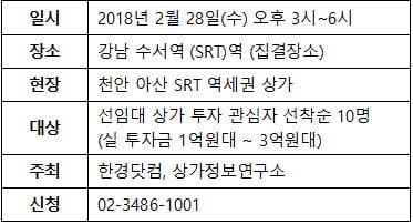 제9회 유망 상가 투어 세미나