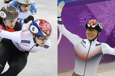 최민정·김아랑, 女 쇼트트랙 1500m 준결승 진출…심석희 넘어져 '탈락'