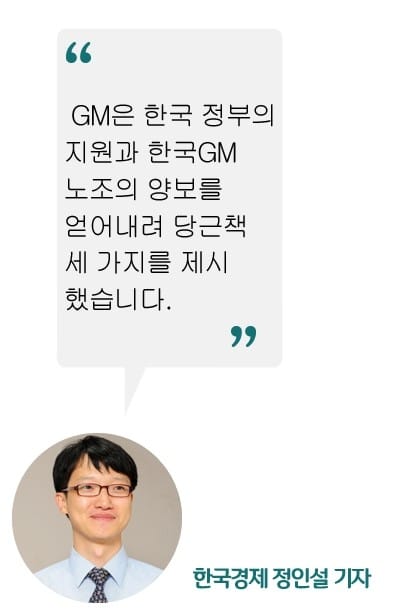 [정인설의 뉴스 브리핑] 군산 공장 폐쇄…엥글 GM사장 "남아서 적자 볼 수 없다"