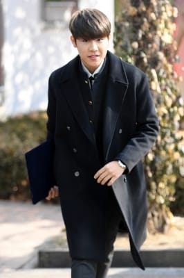  워너원 박우진, '졸업식 5분 전 급하다 급해~'