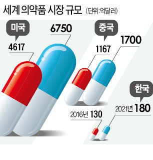 국산약 6개 연내 미국시장 데뷔