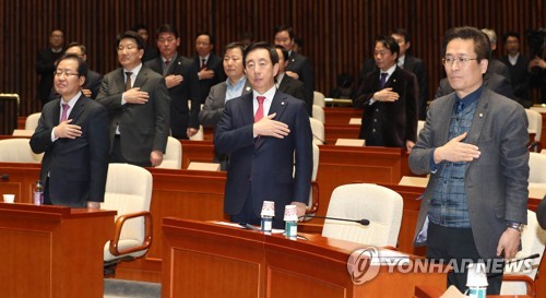 한국당 "DNA 희한한 정권… 평창 이후 안보 우려 현실화"