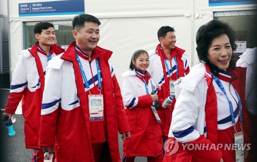 통일부 "북한 선수단 46명에서 안 늘어나… 7일 1명 추가입경"