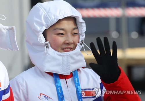 [올림픽] '집중 관심' 북한 렴대옥-김주식의 응대법은 '짧은 대꾸와 미소'