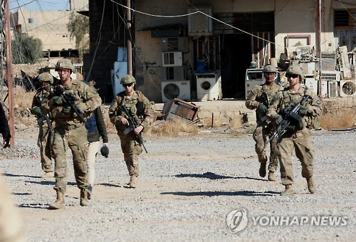 "IS 격퇴 마무리…이라크 주둔 미군, 아프간으로 철수 시작"