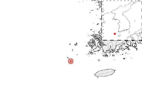 전남 신안군 흑산도 인근 규모 2.5 지진… "피해 없을 듯"