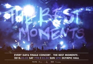 DAY6, 3월 앙코르 콘서트도 매진…막강 티켓 파워