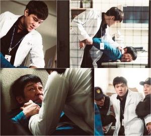 '크로스' 고경표 VS 허성태, 교도소서 맞붙었다… '긴장감 UP'