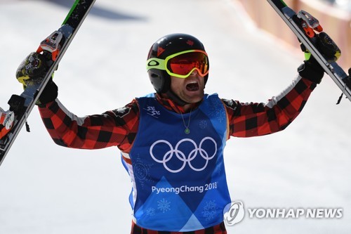 캐나다 리먼, 세계 1위 제치고 남자 스키크로스 우승
