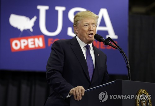 트럼프 "평창올림픽 성공기원…한국 위대함 보여줄 멋진 기회"