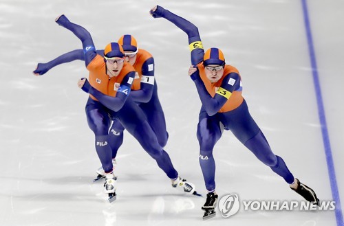 '팀추월' 태극 삼총사 '가자! 금메달'…내일의 하이라이트(21일)