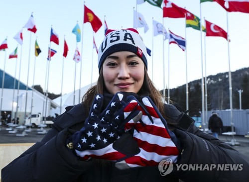 [올림픽] 한국계 미국 대표팀 통역 김미지 씨 "평창, 자랑스러워요"
