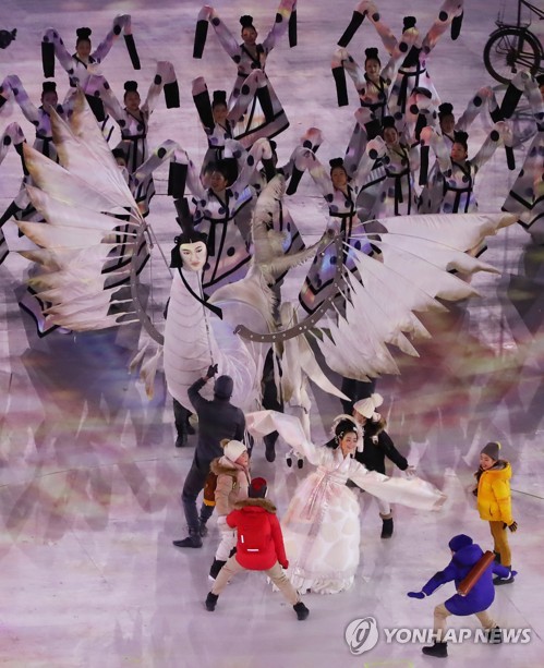 인면조·총알맨들이 되살려낸 문화올림픽