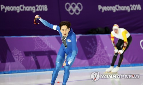 이승훈, 빙속 男 5000ｍ 5위…크라머르, 올림픽新 3연패