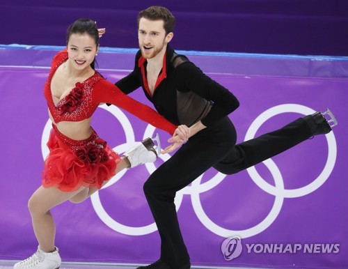 '환상 호흡' 민유라-겜린, 쇼트 16위… '아리랑' 프리 진출