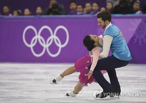 은반 위의 애절한 아리랑… 민유라-겜린, 아이스댄스 최종 18위