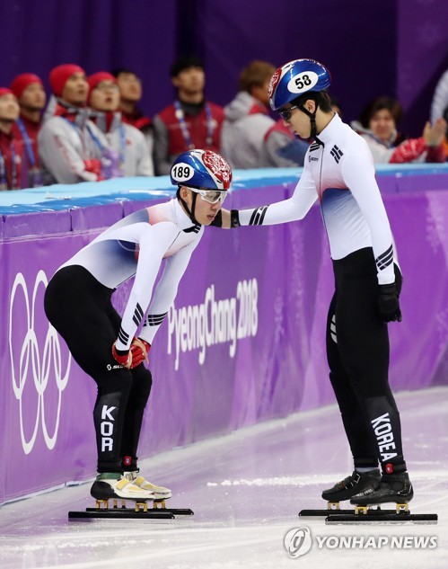 황대헌 은메달·임효준 동메달… 쇼트트랙 남자 500ｍ 최초 동반 메달