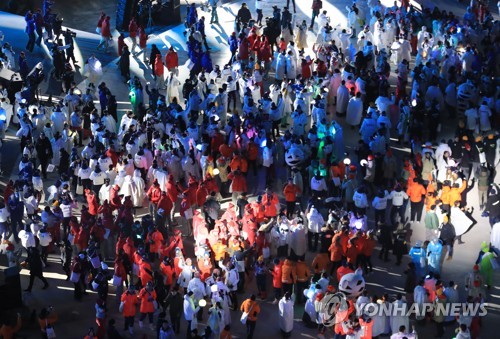 거대한 축제장으로 변한 평창…세계인을 잇다