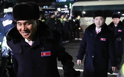 [올림픽] 북한 쇼트트랙 대표팀의 첫 공식일정은 '휴식'… 오전 훈련 불참