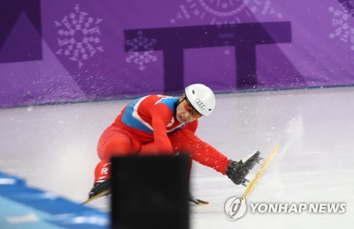 [올림픽] 북한 쇼트트랙 최은성, 훈련 첫날 부상… 병원 치료 후 퇴원