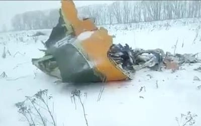 러시아 모스크바 인근서 여객기 추락… "탑승자 71명 전원 사망"