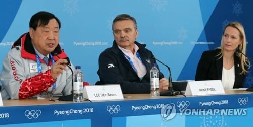 파젤 IIHF 회장 "남북 단일팀, 2022년 베이징에서도 추진"